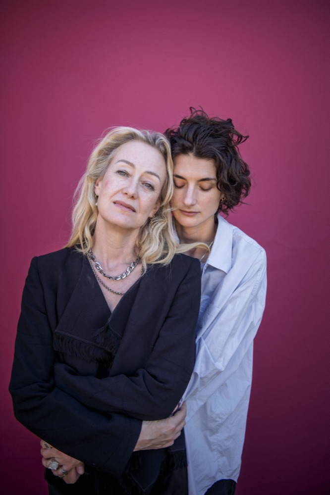 Lorien Haynes and Daisy Bevan in rehearsal, July 2026